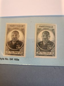Stamps Martinique Scott #196-7 never  hinged