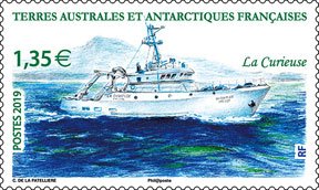 FSAT Scott #618 La Curieuse MNH