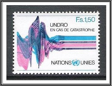 United Nations Geneva #83 Seismograph MNH