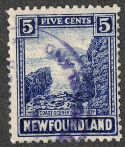 Canada, Newfoundland Scott # 135, used, CV = $ 2.25, Lot 250126 -01