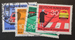 Germany Sc # 1059-62, VF Used