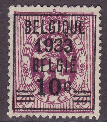 Belgium 254 Lion of Belgium o/p 1933