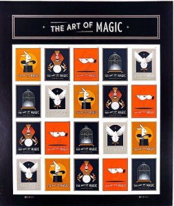 US Scott 5301-05 Art of Magic Sheet  of 20