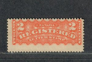 Canada Sc#F1 M/H/F, Registration Stamp, Cv. $110