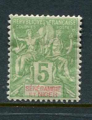 Senegambia & Niger #4 Mint