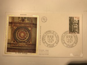 France Colorano silk FDC, 24 avril 1976, 49e congrès fédération societe phila