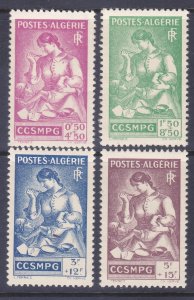 Algeria B39-42 MNH 1943 Mother and Child Full Set