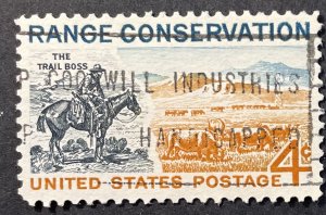 US #1176 Used F/VF 4c Range Conservation 1961 [B45.4.1]