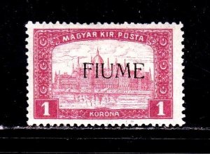 Fiume stamp #16, MH OG,  CV  $30.00