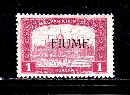 Fiume stamp #16, MH OG,  CV  $30.00