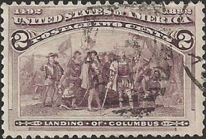 # 231 BROWN VIOLET USED LANDING OF COLUMBUS SCV-0.30