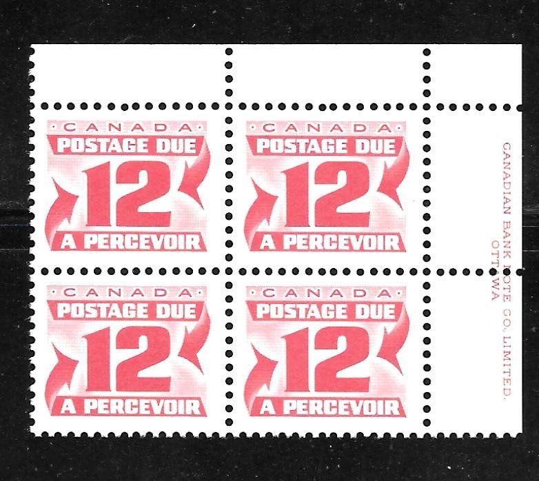 Canada J36ii: 12c Numeral, MNH, F-VF