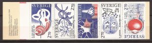 1984 Sweden -Sc 1525a - MNH VF - complete booklet - Nobel Prize Winners