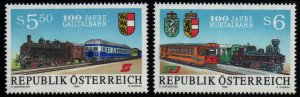 Austria # 1647 - 1648 MNH