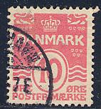 Denmark Scott # 62, used,