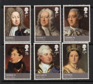 GB SG3223/8 2011 HOUSE OF HANOVER MNH