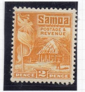 Samoa 1920s Early Issue Fine Mint Hinged 2d. 174670