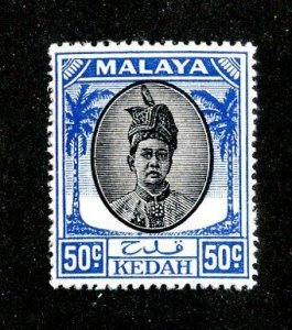 1950 Kedah  Sc# 78 MNH** cv $6 ( 8040 BCXX )