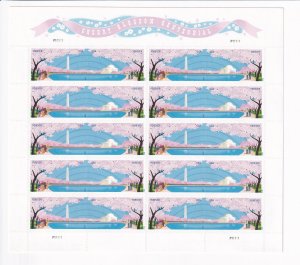 U.S.: Sc #4651-52, Cherry Blossom Centennial Forever Stamps, Sheet of 20, MNH