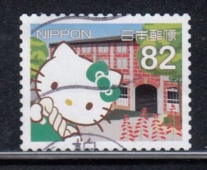 Japan 2015 Sc#3897a Greetings 2015 Hello Kitty Regional Issue - Kanto used