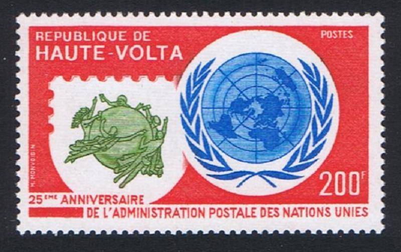 Upper Volta 25th Anniversary of UN Postal Administration 1v SG#420 SC#405