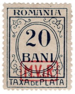 (I.B) Romania Revenue : Postage Due 20b (German Occupation)