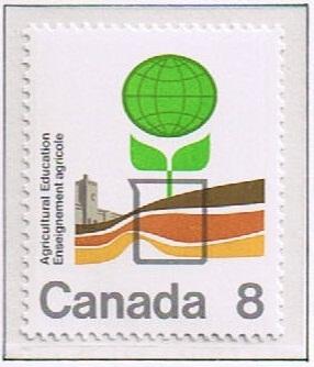 Canada Mint VF-NH #640 Agriculture College