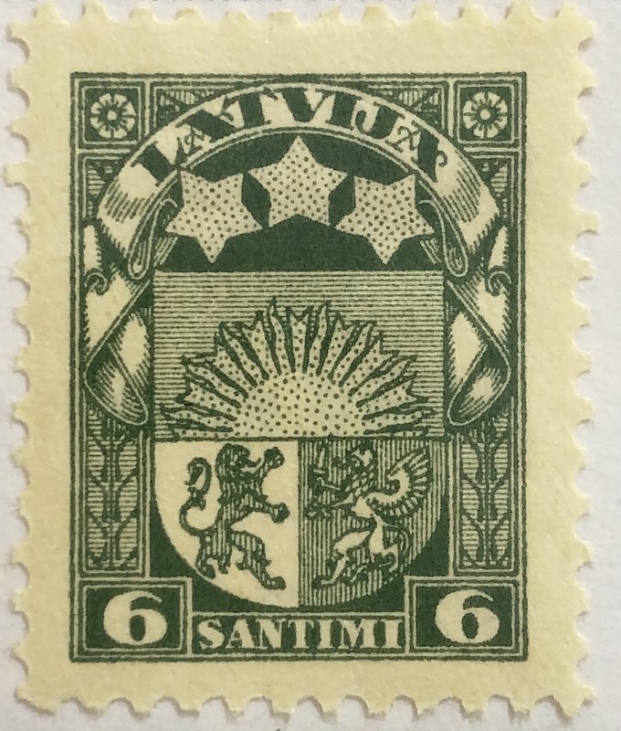 AlexStamps LATVIA #142 XF Mint 