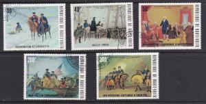 Burkina Faso # 365-367, C209-210, American Revolution Bicentennial, Used, 1/3