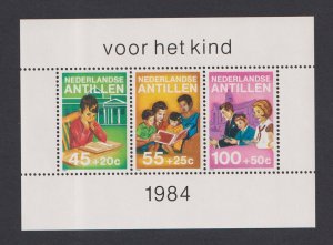 Netherlands Antilles  #B225a MNH 1984  child welfare   sheet