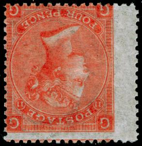 SG95Wi, 4d deep vermilion plate 11, NH MINT. Cat £625. GG