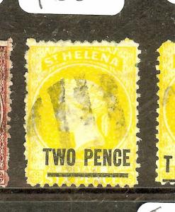 ST HELENA (P2112BB) QV 2D  SG9  CORK CANCEL  VFU