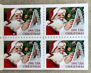 BK194  Christmas Santas Booklet 20  #2581-2585 MNH (29 c) lot of 10  $58 fv