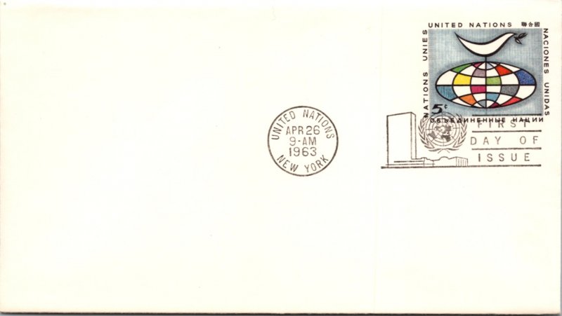 United States, New York, Postal Stationary, Worldwide First Day Cover