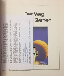 Space Der Weg Den Sternen MNH Stamps+Cover Special Pack ZK1242