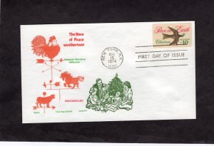 1552 Christmas, FDC Jackson