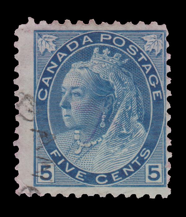 CANADA STAMP 1898. SCOTT # 79. USED. # 2