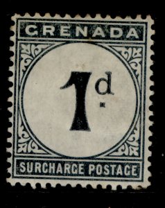 GRENADA SG D8, 1d blue-black, M MINT.