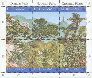 St Helena Scott #'s 690 MNH