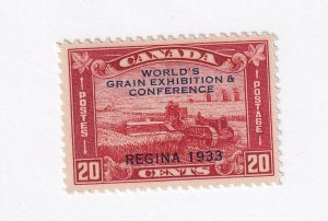 CANADA # 203 VF-MNH 20cts HARVESTING GRAIN EXHIBITION CAT VAL $120 @ 20% HAPPY