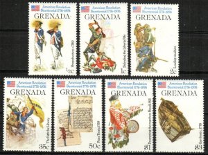 Grenada Stamp 716-722  - US Bicentennial