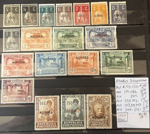 Azores Selection #173//252- SCV=$16.85