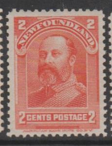 Canada Province - Newfoundland Scott #82 Stamp - Mint Single