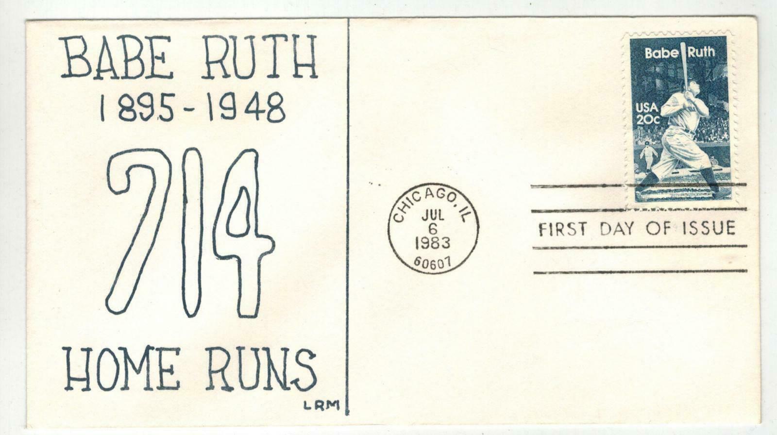 Babe Ruth's First of 714 Homeruns