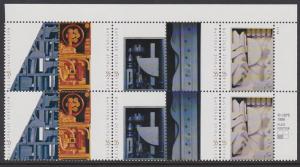 US 3383a Louise Nevelson Plate Block MNH 