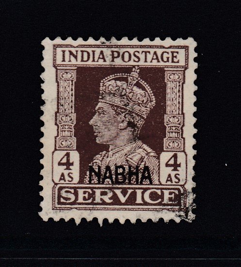 India (Nabha), Sc O47 (SG O64), used