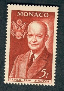 Monaco #357 Mint Hinged single