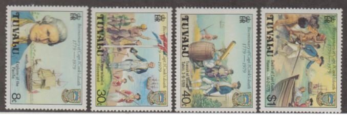 Tuvalu Scott #114-117 Stamps - Mint NH Set