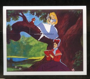 DISNEY GRENADA ALICE IN WONDERLAND IMPERF SOUVENIR SHEET MINT NH