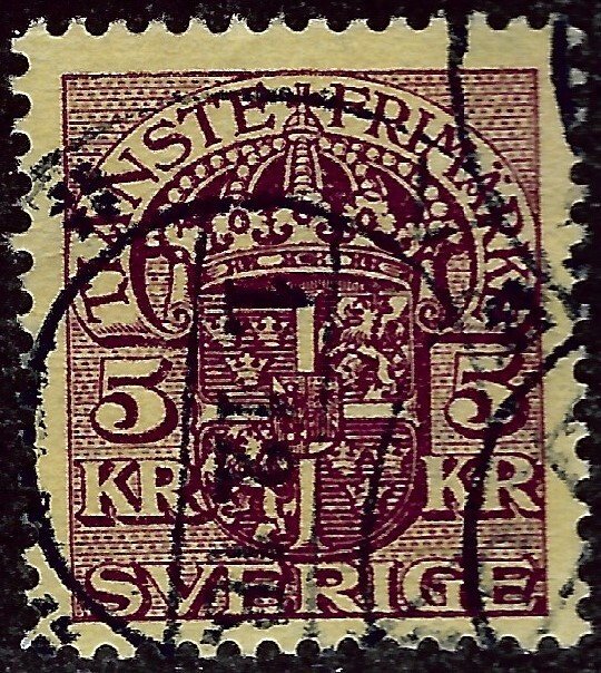 Sweden SC O40 Used F-VF...fill a solid spot...